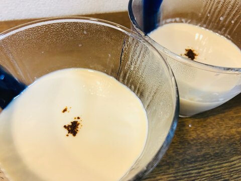 ミルメークで簡単プリン